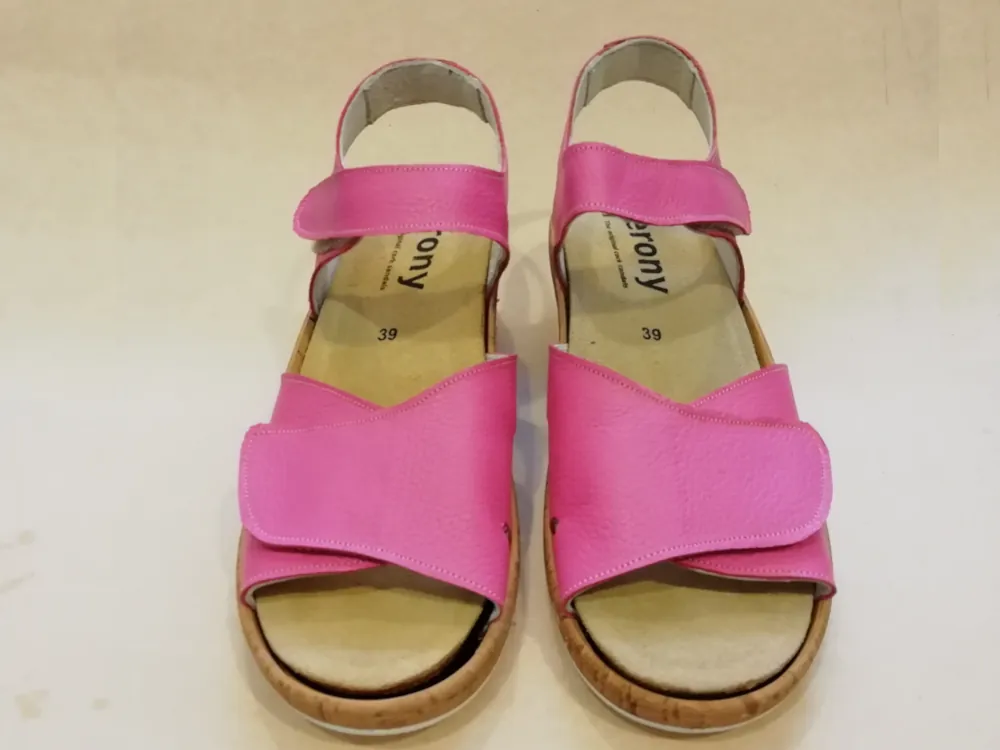OL3820-43 F 39 Grainéleder Fuchsia