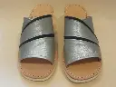 92504+ F 38 Perlato Zilvergrijs - Nubuck Marine