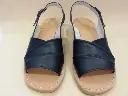 92403 E 38 Ciervo Marine - Nubuck Blauw