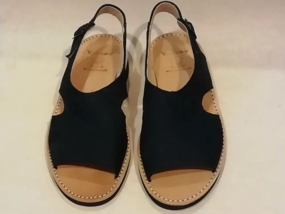 HS005 F 41Madras Nubuck Zwart