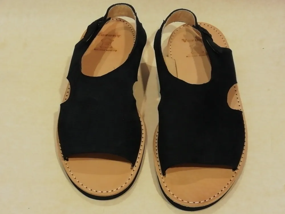 HS005 F 46 Madras Nubuck Zwart