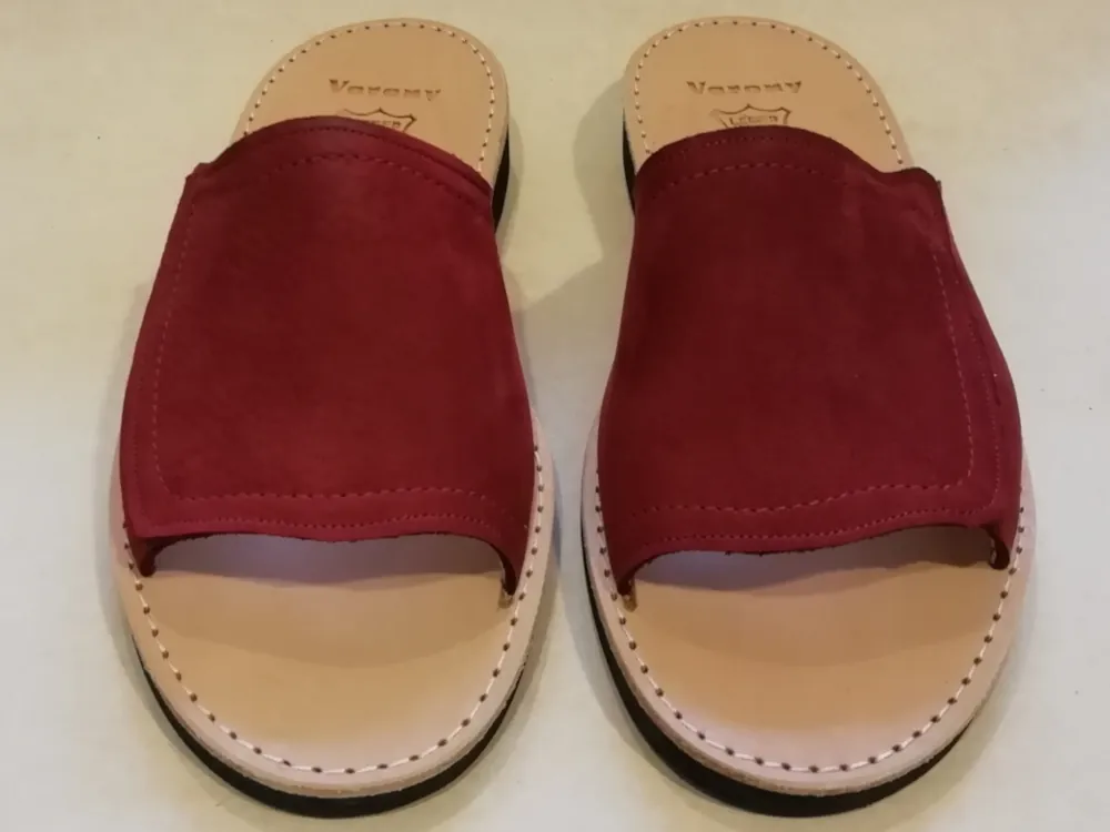 HM001 F 41 Madras Nubuck Bordeau