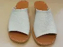 203 G 37 Grainé leder Wit