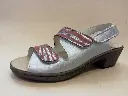 OL123-41 F 38 Perlato Zilvergrijs - Zebra Bordeau