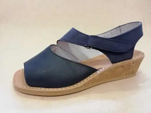 81503 F 35 Ciervo Marine - Nubuck Blauw 