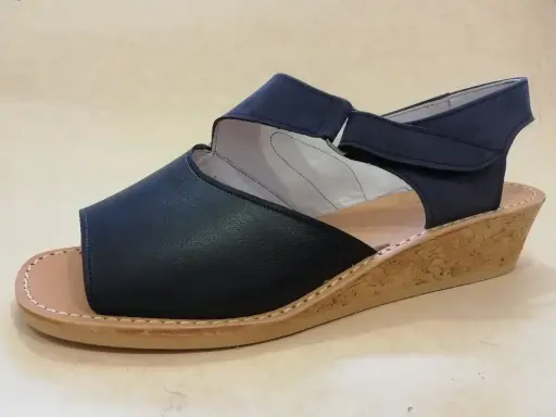 81503 F 40 Ciervo Marine - Nubuck Blauw