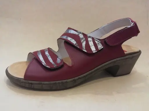 OL123-41 F 39 Ciervo Bordeau - Zebra Bordeau