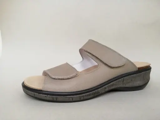 OL150-42 F 39 Grainé leder Taupe