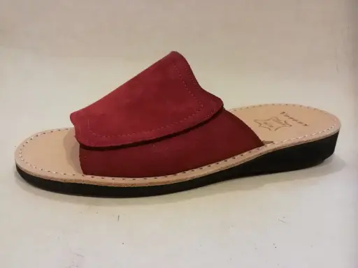 HM001 F 41 Madras Nubuck Bordeau