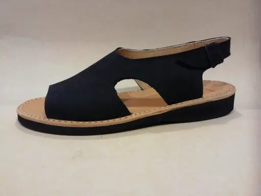 HS005 F 41Madras Nubuck Zwart