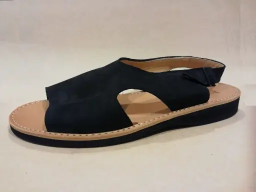HS005 F 46 Madras Nubuck Zwart