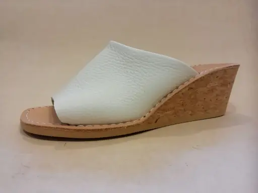 205 F 35 Grainé leder Wit