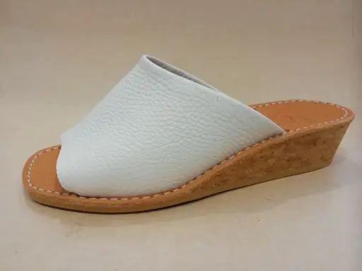 203 G 37 Grainé leder Wit